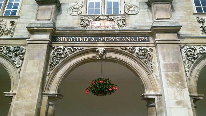 Pepys Library building, photograph by Annie Gleeson