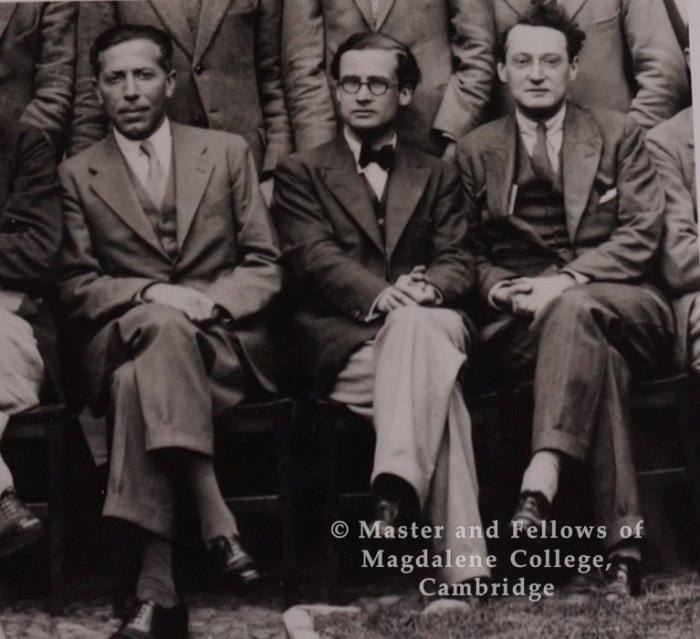 Photograph of Niccoli, Empson and Richards wm